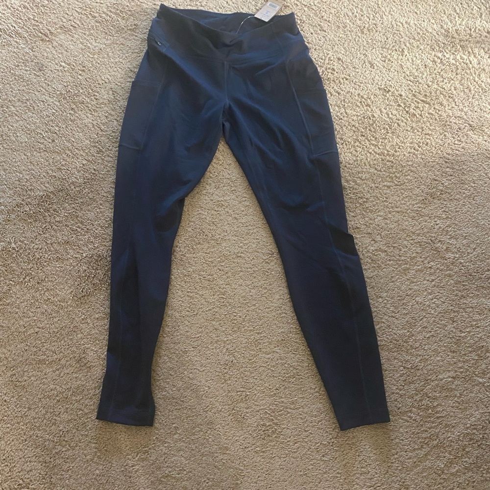 NEW Patagonia workout leggings navy blue